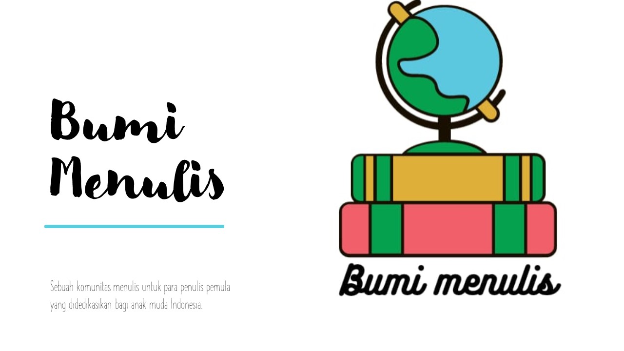 Bumi Menulis: Komunitas Penulis Pemula Anak Muda Kalimantan